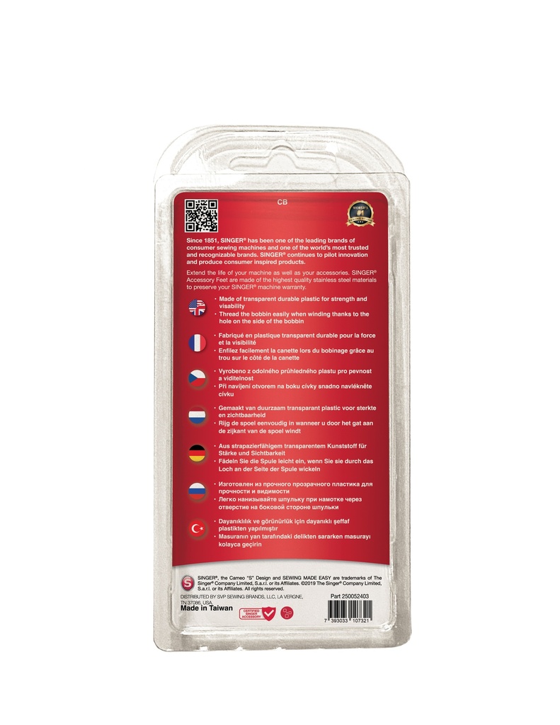 Canette plastique 15J - par 10 pcs
